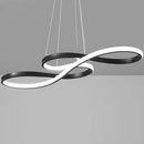 Axyaa Musical Note Chandelier: Remote Dimming Pendant Lights for Dining Room, Kitchen, Bar Table