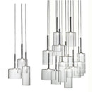 Axyaa Nordic Glass Chandelier LED Pendant Lamps Modern Home Decor