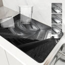 Axyaa Ghost House Absorbent Anti-slip Dish Mat