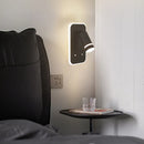 Axyaa Led Wall Sconce Lamp Touch Switch USB Tri-color Diammable Lights