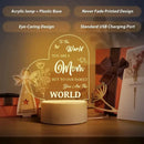 Axyaa Heart Nightlight: Festival & Mother Gift, Atmosphere Table Lamp
