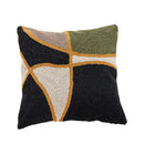 Axyaa Sunset Mountain Moon Plant Abstract Tufted Pillow Cover Cozy Decor Geometric Art
