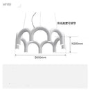 Axyaa Modern U-shaped Chandelier for Bedroom Kitchen Designer Bar Restaurant Lighting