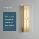 Axyaa Zen Style Wall Lamp for Bedroom Living Room Hotel Hallway Engineering