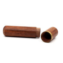 Axya Solid Wood Cigar Tube - Handmade Moisturizing Tool with Gift Box