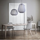 Axyaa Nordic Balloon LED Pendant Light - Wabi Sabi Fabric Ceiling Chandelier