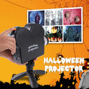 Axyaa Holiday Window Projector with 12 Movies and Tripod, Mini Outdoor Christmas Decor