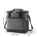 Axyaa Oxford Lunch Tote Bag for Women Men Outdoor Travel Picnic - Large Capacity