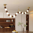 Axyaa Modern LED Pendant Chandeliers for Home Decor and Indoor Lighting