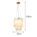 Axyaa Nordic Dining Room Pendant Light Chandelier for Indoor Lighting