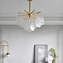 Axyaa Shell Chandelier Pendant Light for Modern Home Decor