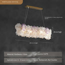 Axyaa Flower Crystal Chandelier: Modern Minimalist Luxury Dining Bar Light