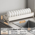 Stainless Steel Over Sink Drying Rack by Axyaa for Kitchen Countertop Draining and Storage