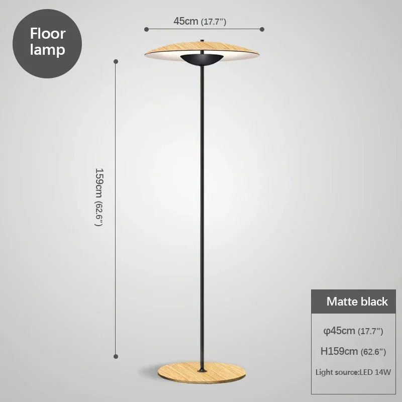 Axyaa Nordic LED Floor Lamp - Modern & Stylish for Family Living Room & Bedroom