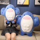 Axyaa Muscle Shark Doll Pillow: Fun Birthday Gift for Guys and Students
