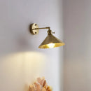 Axyaa Copper LED Wall Light: Modern Nordic Lamp for Dining, Bathroom, Bedroom