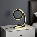 Axyaa Three-Tone Light Desk Lamp: Modern Furniture Lighting with Night Light