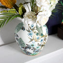 Axyaa Blue & White Porcelain Vases: Elegant Ceramic Ornaments for Living Room Hall