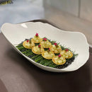 Axyaa Ceramic Plate Set Molecular Cuisine Solid Color Tableware