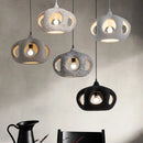 Axyaa Wabi Sabi Resin Pendant Lamp Chandelier for Home Decor