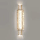 Axyaa Modern Luxury Bubble LED Crystal Glass Wall Lamp in Gold Color