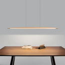 Axyaa Wooden LED Pendant Light for Kitchen Island Office Bar Dining Room