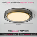 Axyaa Modern Minimalist LED Ceiling Light for Bedroom, Living Room, and Study
