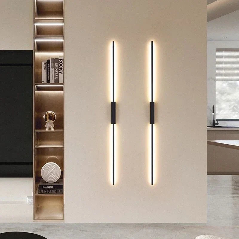 Axyaa Nordic Slim LED Wall Sconces for Bedroom & Living Room
