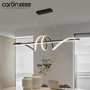 Axyaa LED Pendant Light with Remote Dimming for Modern Home Decor