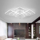Axyaa Geometric Acrylic Ceiling Light: Modern Nordic Style for Living Room & Bedroom