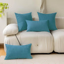 Axyaa Linen Decorative Cushion Covers for Sofa Living Room 45x45cm
