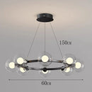 Axyaa Circular Magic Bean Pendant Light for Elegant Home Decor