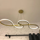 Axyaa LED Chandelier: Minimalist Nordic Design for Dining Room, Kitchen, Office and Bar Decor