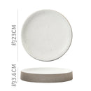 Axyaa Round Ceramic Plate Set for Stylish Dining Experience