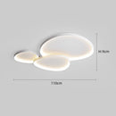 Axyaa LED Ceiling Light: Nordic Minimalist Dimmable Lighting Fixture