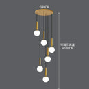 Axyaa Nordic Dining Room Pendant Chandelier Light for Indoor Living Room Decor