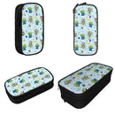 Axyaa Cartoon Pencil Case: Large Storage Bag for Students, School Supplies