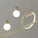 Axyaa Modern LED Pendant Lights Creative Ceiling Lamp for Living Room Dining Room
