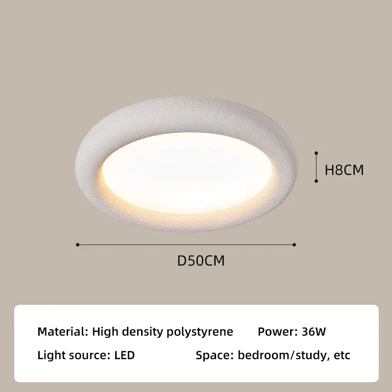Axyaa Wabi Sabi LED Ceiling Light for Modern Home Decor