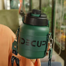 Axyaa Stainless Steel Insulated Thermos Cup With Portable Handle