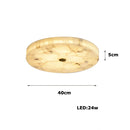Axyaa Marble Series LED Ceiling Chandelier for Living Room & Bedroom