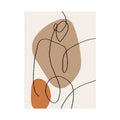 Minimalist Abstract Lines Plush Rug by Axyaa