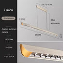 Axyaa Modern Luxury LED Pendant Light for Long Bar Restaurant & Hotel Counter