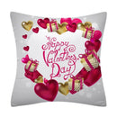 Axyaa Heart Print Cushion Covers Set - 45*45cm