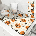 Axyaa Halloween Head Absorbent Drain Pad for Kitchen, Bathroom, and Tableware