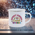 Easter Rabbit Car Enamel Mug Set by Axyaa