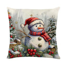 Axyaa Christmas Pillow Cover Set - Festive Home Decor & Gift