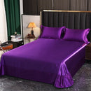 Axyaa Silk Summer Quilt & Printed Tencel Sheet Set - High-End Sleep Essentials