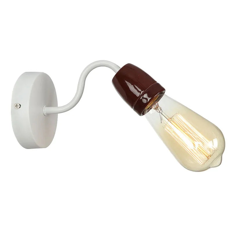 Axyaa Ceramic LED Wall Lamp | Nordic Minimalism Wall Sconce
