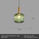Axyaa Green Glass Ceiling Chandelier for Restaurant, Shop & Living Room